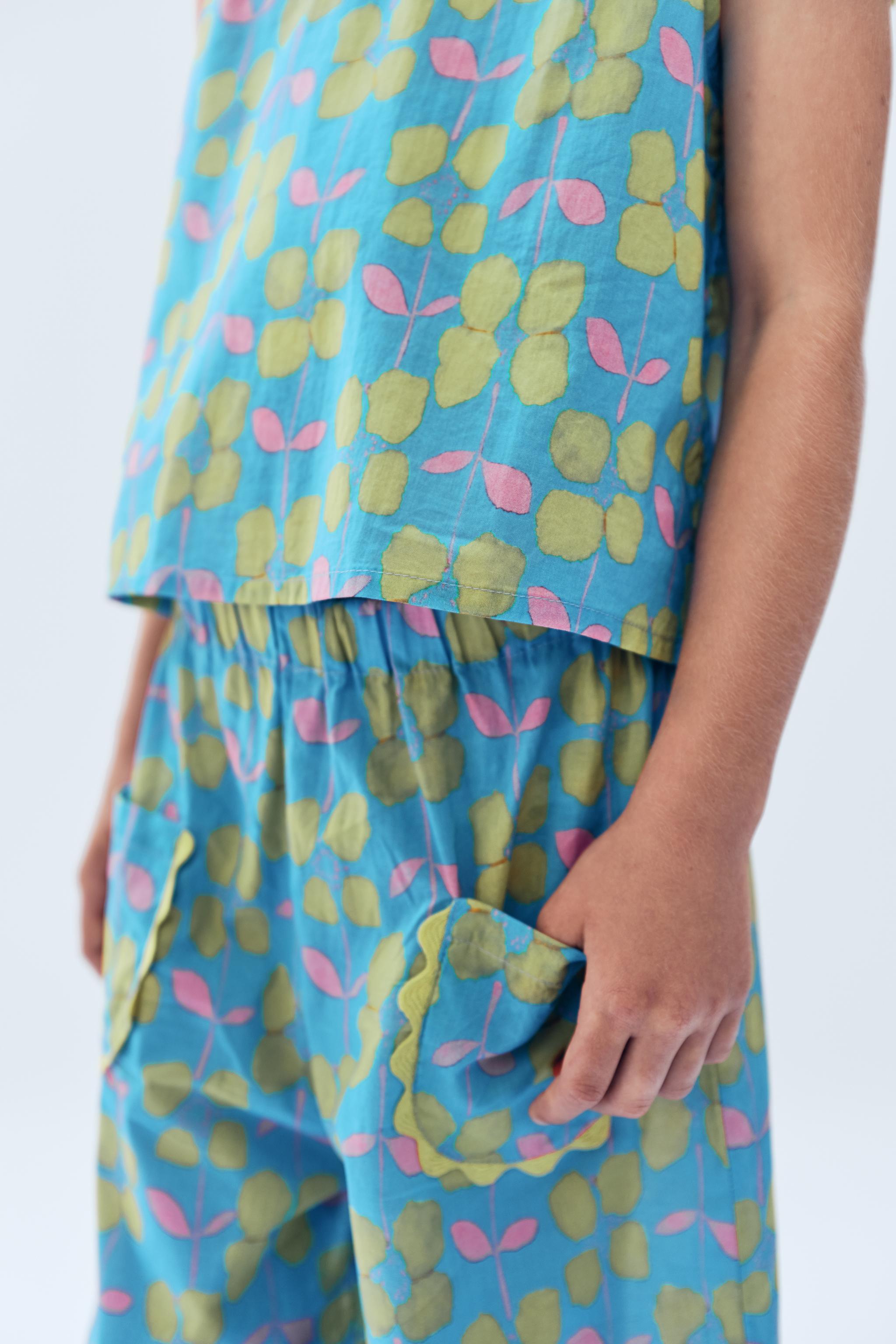 2-14 YEARS / LIMITED EDITION FLORAL PRINT CULOTTES